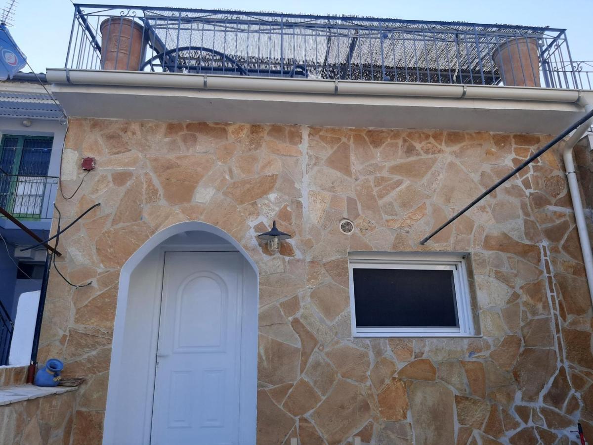 Villa Aspros - Traditionell, Ruhig Und Strandnah Λιαπάδες Εξωτερικό φωτογραφία