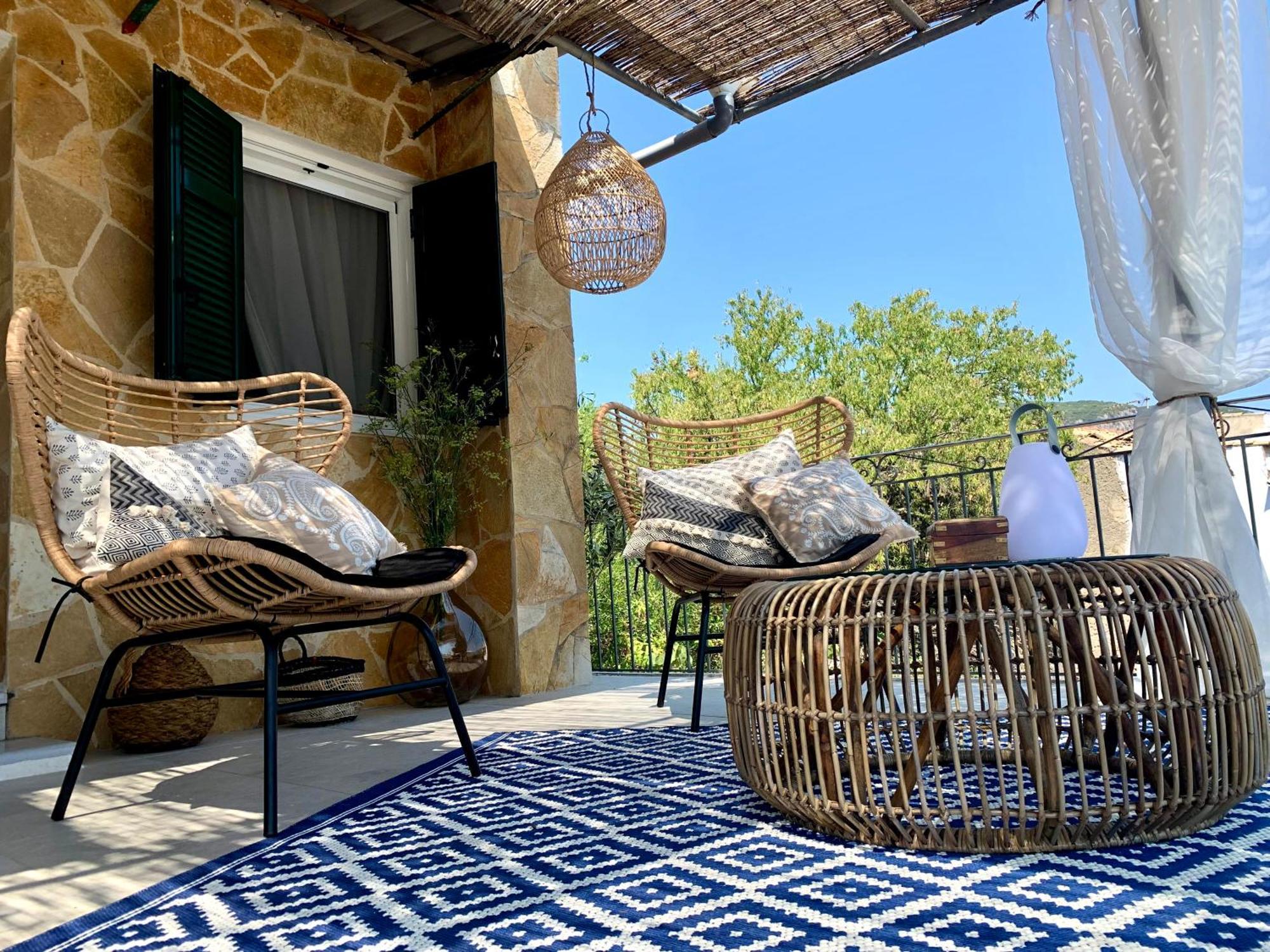 Villa Aspros - Traditionell, Ruhig Und Strandnah Λιαπάδες Εξωτερικό φωτογραφία